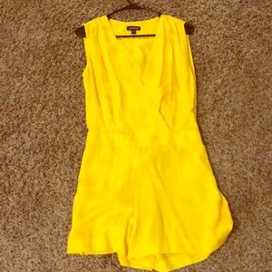 Yellow romper